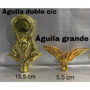 Águila Doble C/C <small><small>(15,5cm)</small></small> | Águila Grande <small><small>(5,5cm)</small></small>