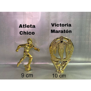 Atleta Chico <small><small>(9cm)</small></small> | Victoria Maratón <small><small>(10cm)</small></small>