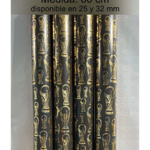 Caños Copa del Mundo Lisos<br><small><small><i>(Medidas: 60cm | Diámetros: 25mm y 32mm)</i></small></small>