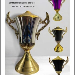 <small><strong>NUEVO</strong></small><br>Copa Baires<small><small><i>(Altura: 60cm | Diámetro de Copa: 28,5cm | Diámetro de Pie: 23cm)</i></small></small>
