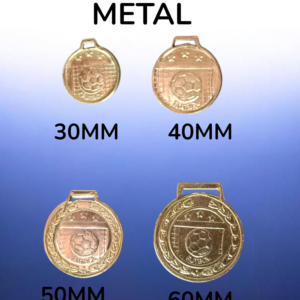 Medallas de Metal <small>(30mm / 40mm / 50mm / 60mm)</small>