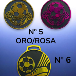 Medallas <small>(Nº5 Oro y Rosa | Nº6)</small>