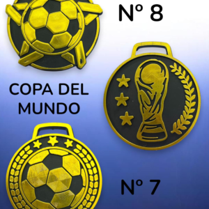Medallas <small>(Nº8 | Copa del Mundo | Nº7)</small>